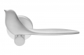 Twitty Colombo Design Door Handle in Satin Chrome Finish