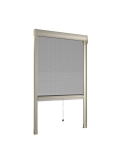 Mosquito Net Bettio Alfa Cassone rayed and Headphones Telescopic Vertical Spring