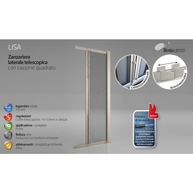 Mosquito Net Lisa Bettio 2 Flying Side Scrolling Traditional
