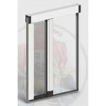 Mosquito Net Jolly 2 Ante Spring Controlled Closing Zanzar Sistem