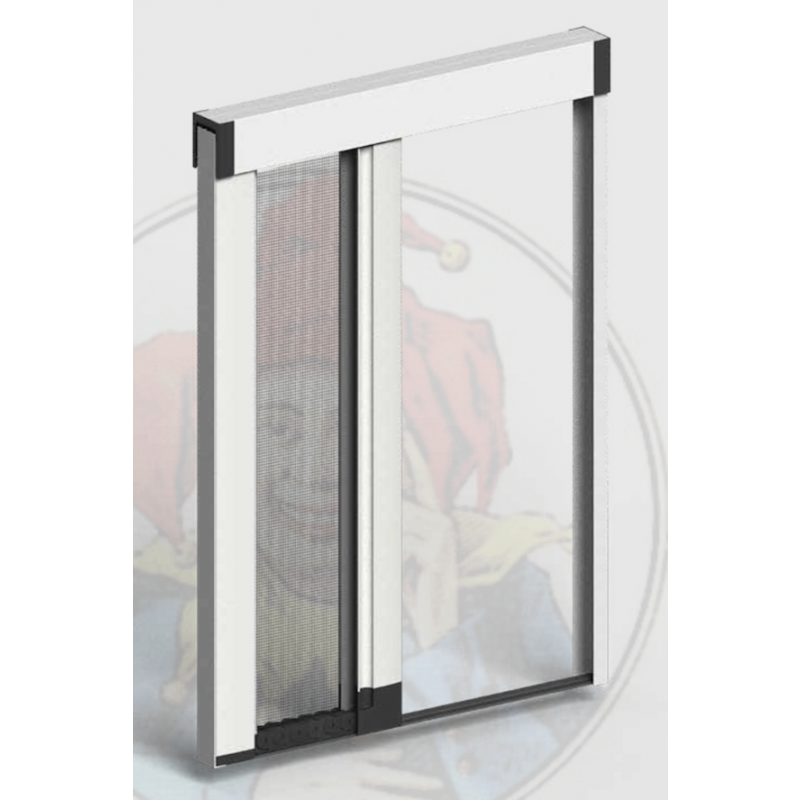 Mosquito Net Jolly 2 Ante Spring Controlled Closing Zanzar Sistem