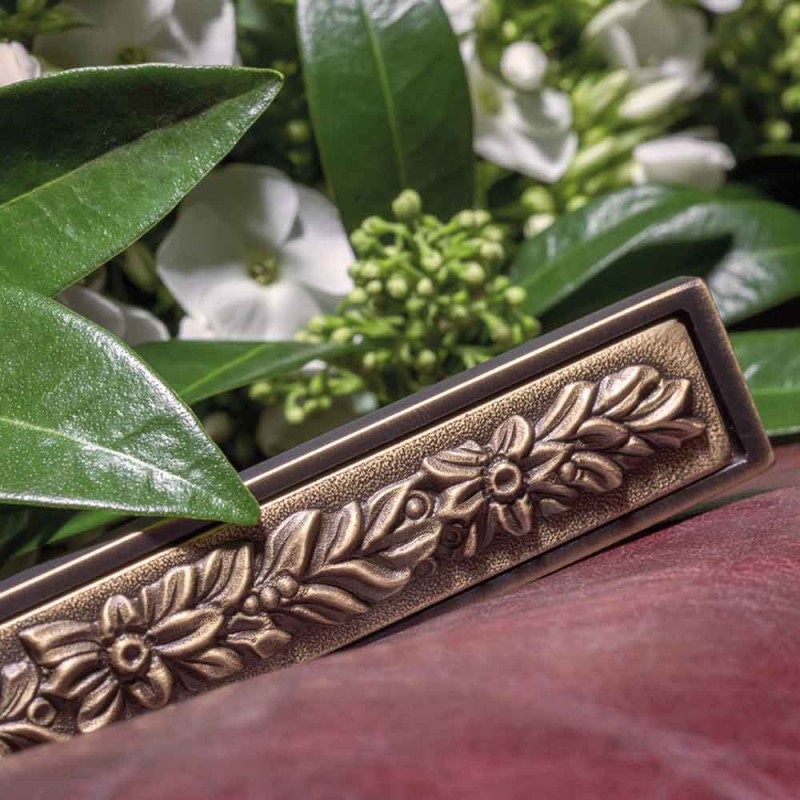 Zen Fusion Door Handle With Rose With Click-Clack Ultra-Rapid Mounting System Linea Calì Design
